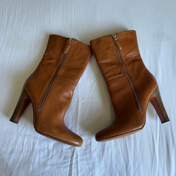 Coach Leather Boots • Size 8.5 - Picture 1 of 13